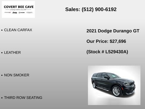 Used 2021 Dodge Durango GT image 6
