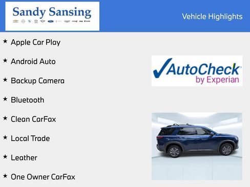 Used 2025 Nissan Pathfinder SV FWD image 7