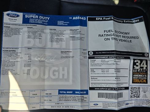 Used 2012 Ford F250 Lariat w/ FX4 Off Road Pkg image 14