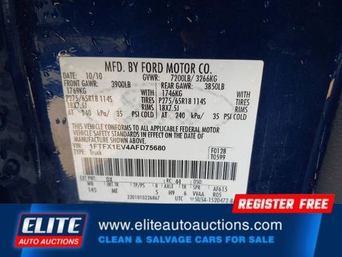 Used 2010 Ford F150 4x4 SuperCab image 17