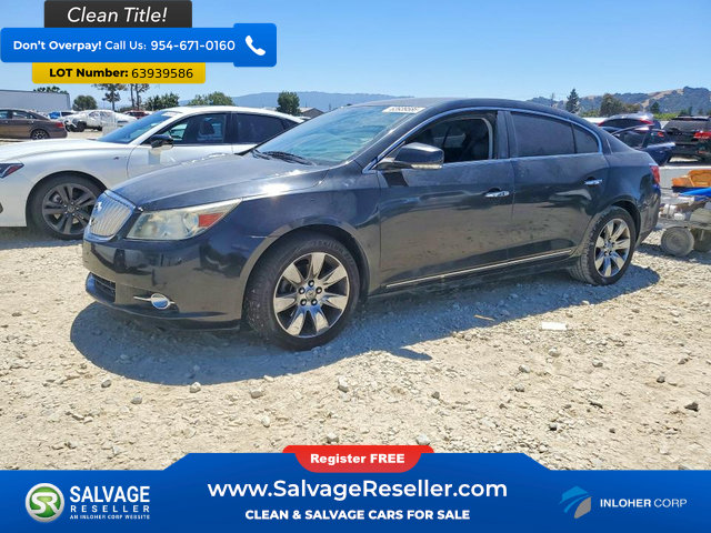 Used 2011 Buick LaCrosse CXS w/ Driver Confidence Package FWD image 1