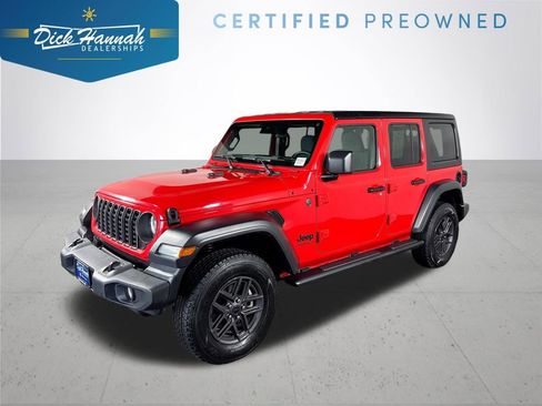 Certified 2024 Jeep Wrangler Sport S image 1