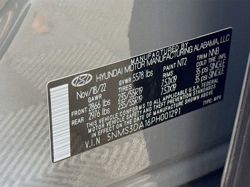 Used 2023 Hyundai Santa Fe SEL Premium w/ Cargo Package image 17