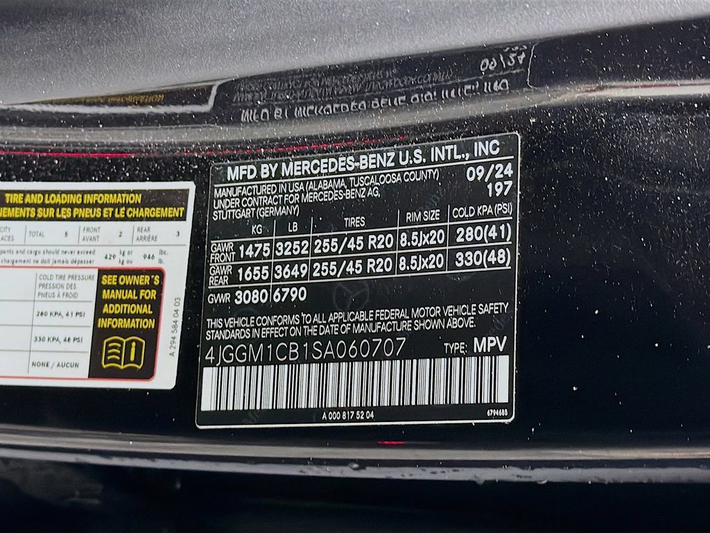 Used 2025 Mercedes-Benz EQE 350+ 4MATIC SUV image 37