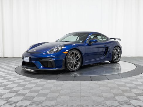 Certified 2021 Porsche 718 Cayman GT4 RWD image 1