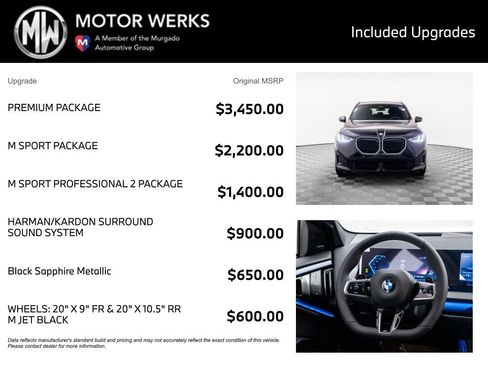 New 2026 BMW X3 xDrive30 w/ Premium Package AWD/4WD image 4