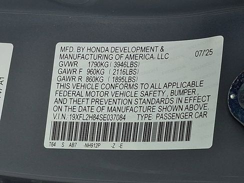 New 2025 Honda Civic Sport image 19
