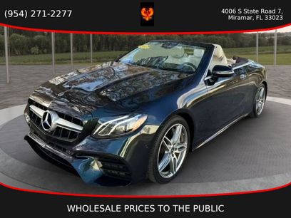 Used 2018 Mercedes-Benz E 400 Cabriolet w/ Premium 1 Package