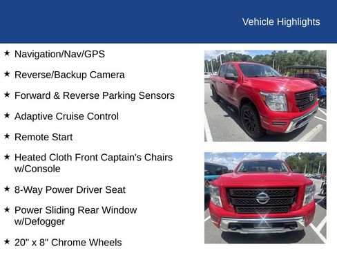 Used 2021 Nissan Titan SV w/ SV Convenience Package AWD/4WD image 4