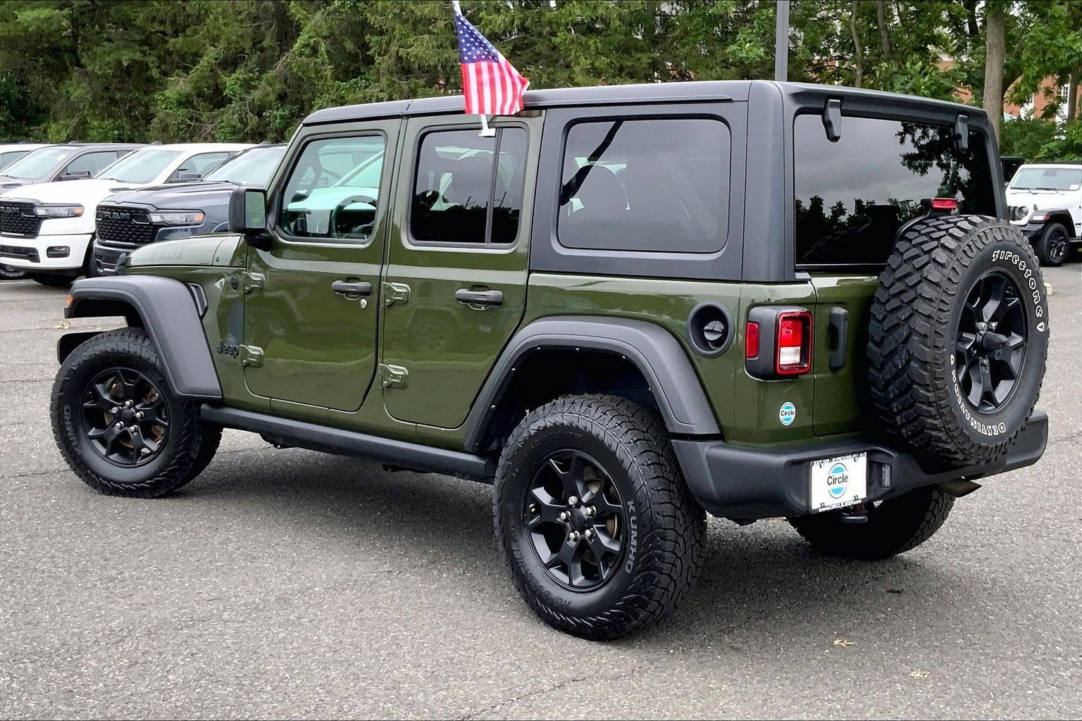 Certified 2022 Jeep Wrangler Unlimited Sport AWD/4WD image 10