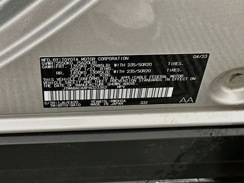 Used 2023 Toyota bZ4X AWD image 12