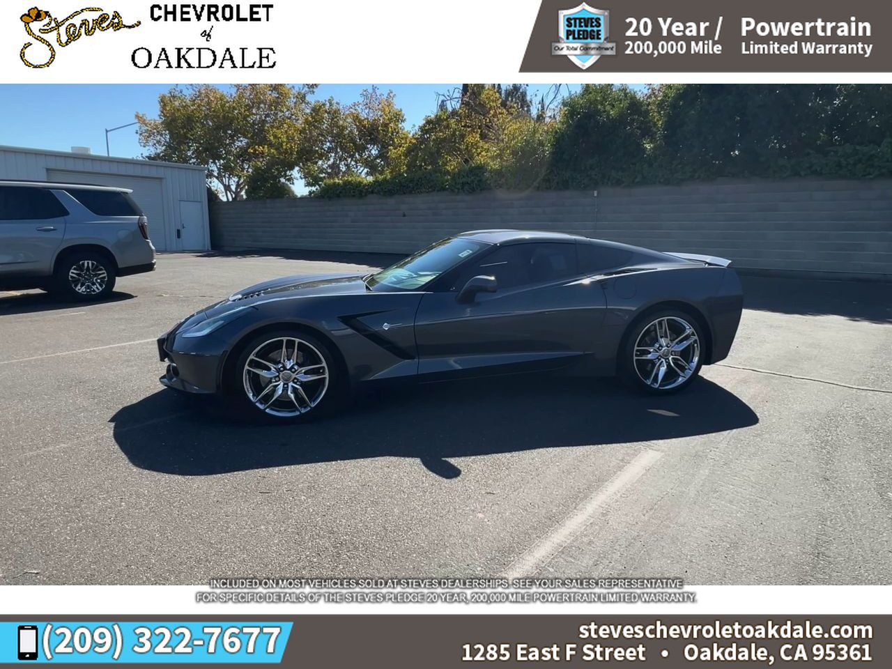 Certified 2014 Chevrolet Corvette Stingray Coupe w/ 3LT Preferred Equipment Group RWD image 6