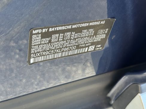 Used 2019 BMW X3 xDrive30i w/ Executive Package image 37