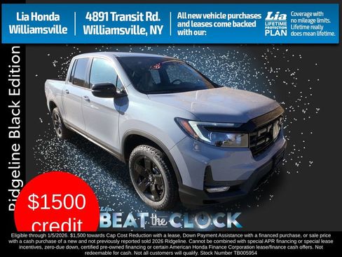 New 2026 Honda Ridgeline Black Edition image 1