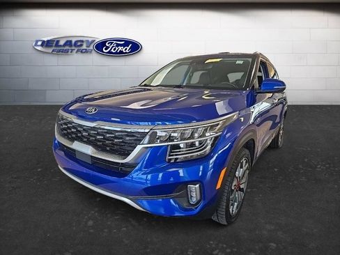 Used 2021 Kia Seltos SX w/ SX Sunroof Package AWD/4WD image 1