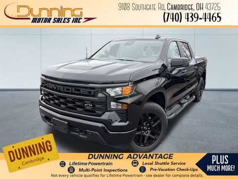 Used 2024 Chevrolet Silverado 1500 Custom w/ LPO, Dark Essentials Package image 1