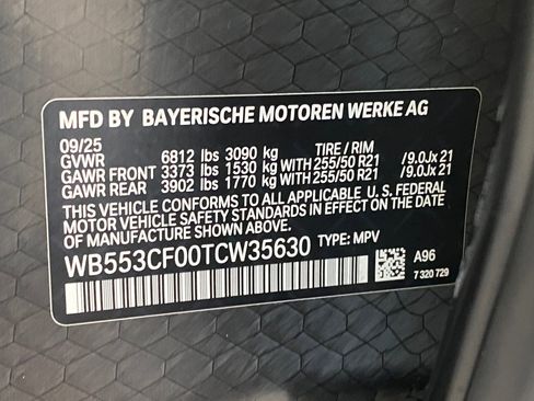 Used 2026 BMW iX xDrive60 w/ M Sport Package AWD/4WD image 21