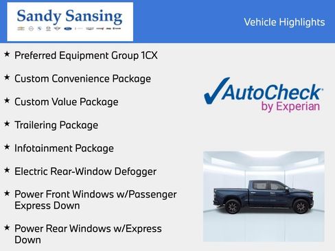 Used 2020 Chevrolet Silverado 1500 Custom w/ Custom Value Package RWD image 7
