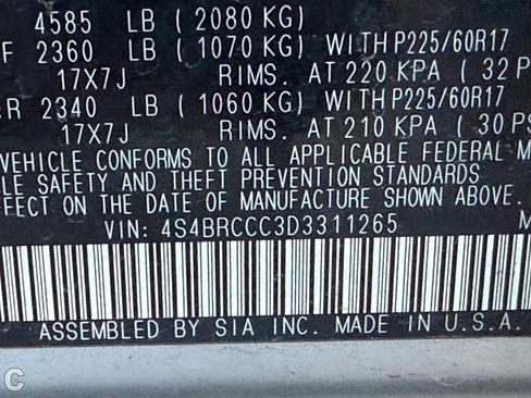 Used 2013 Subaru Outback 2.5i Premium w/ Popular Pkg 1B image 12