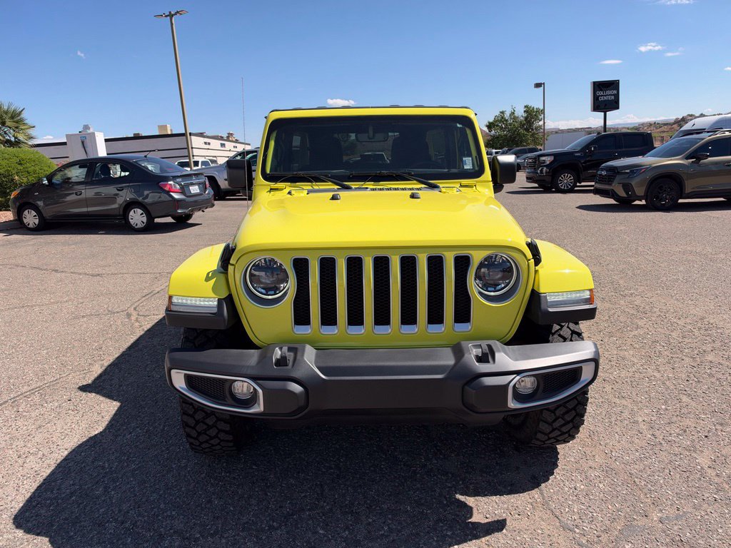 Used 2023 Jeep Wrangler Unlimited Sahara w/ LED Lighting Group AWD/4WD image 2