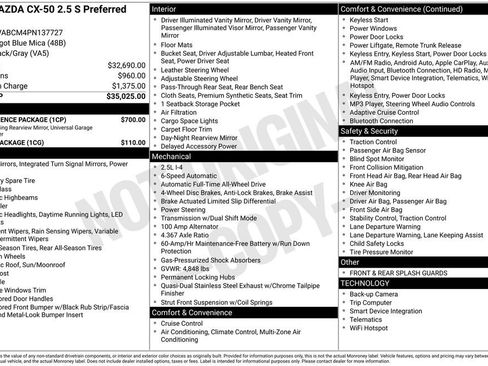 Used 2023 MAZDA CX-50 2.5 S w/ Convenience Package image 21