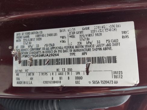 Used 2021 Ford Escape SE w/ Convenience Package image 33