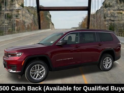 New 2025 Jeep Grand Cherokee L Laredo w/ Luxury Tech Group I RWD image 4