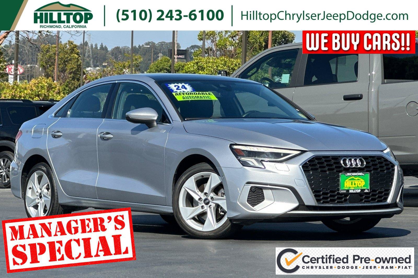 Used 2024 Audi A3 2.0T Premium FWD image 1
