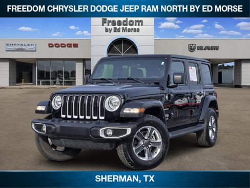 Used 2022 Jeep Wrangler Unlimited Sahara image 1