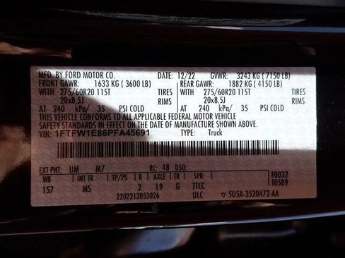 Used 2023 Ford F150 XLT w/ Equipment Group 302A High AWD/4WD image 24