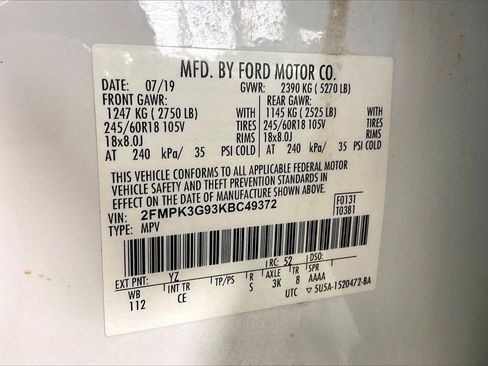 Used 2019 Ford Edge SE w/ SE Fleet Driver's Package image 31