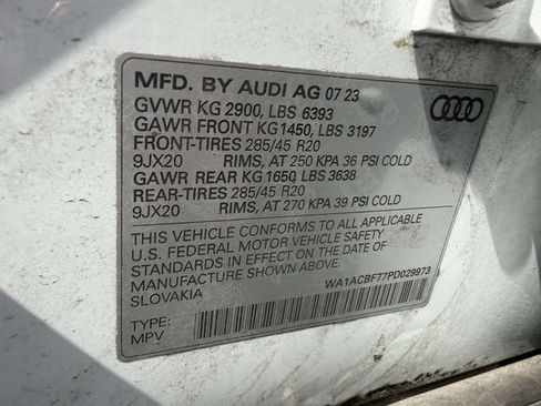 Used 2023 Audi Q7 2.0T Premium w/ Convenience Package AWD/4WD image 16
