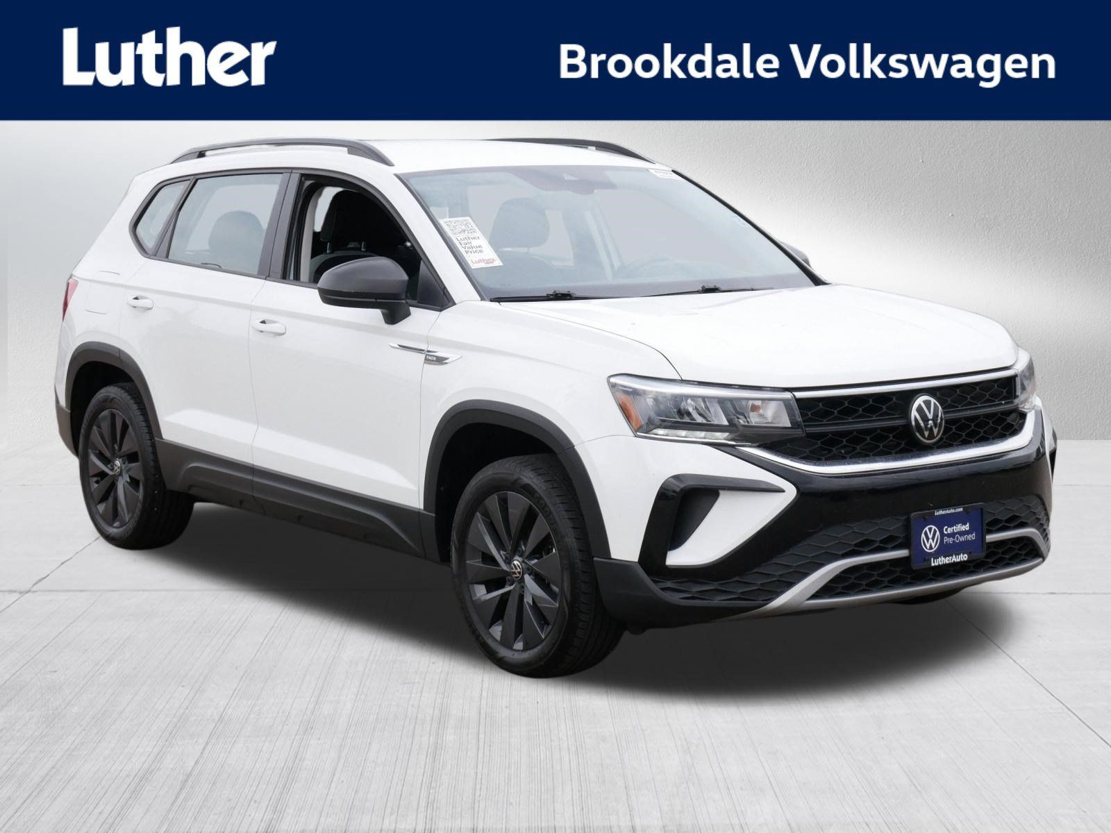 Certified 2023 Volkswagen Taos S w/ Driver Assistance Package FWD image 1