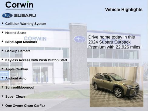 Used 2024 Subaru Outback Premium AWD/4WD image 6