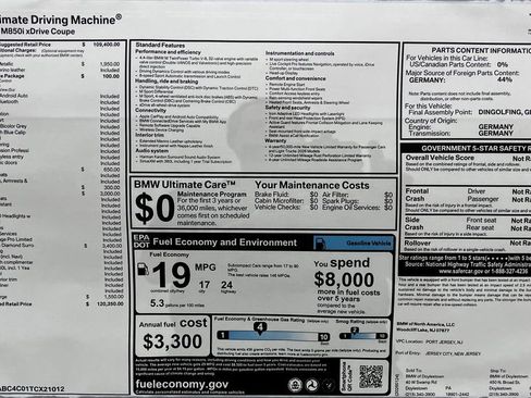 New 2026 BMW M850i xDrive Coupe image 16