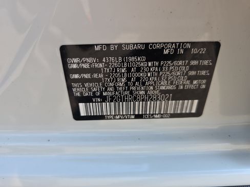 Used 2023 Subaru Crosstrek 2.5i Sport AWD/4WD image 30