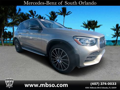 Certified 2021 Mercedes-Benz GLC 300 GLC 300 w/ AMG Line image 1