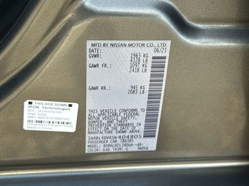 Used 2025 Nissan Altima 2.5 SV image 27