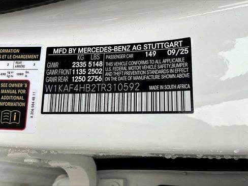 New 2026 Mercedes-Benz C 300 4MATIC Sedan image 12