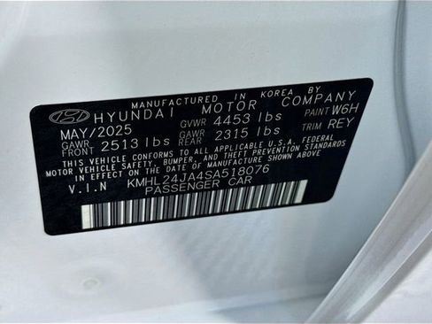 New 2025 Hyundai Sonata SE image 20