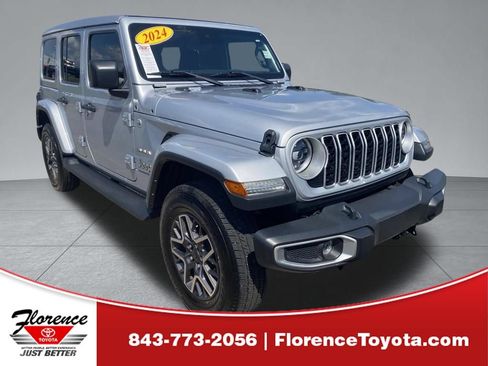 Used 2024 Jeep Wrangler Unlimited Sahara AWD/4WD image 1