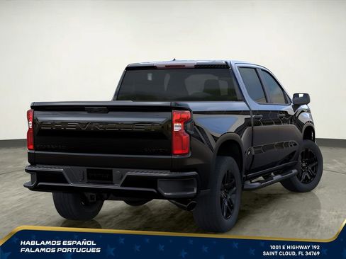 New 2026 Chevrolet Silverado 1500 Custom w/ Turbomax Blackout Package RWD image 5