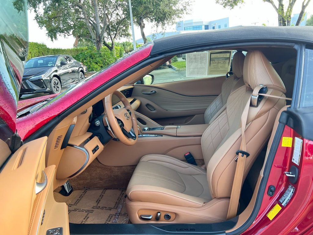 Certified 2021 Lexus LC 500 Convertible w/ Touring Package RWD image 12