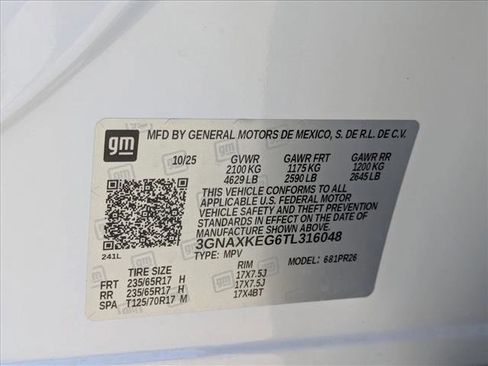 New 2026 Chevrolet Equinox ACTIV w/ Safety and Technology Package image 17