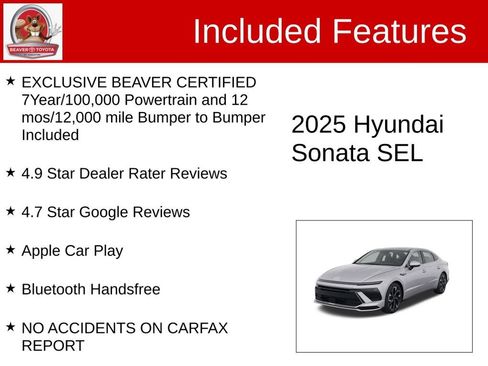 Used 2025 Hyundai Sonata SEL FWD image 4