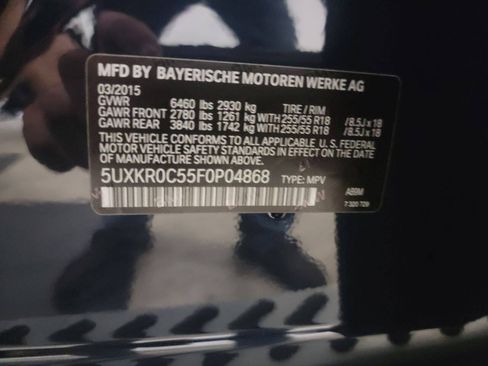 Used 2015 BMW X5 xDrive35i w/ Premium Package AWD/4WD image 54