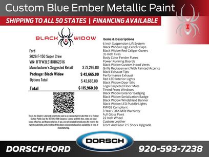 New 2026 Ford F150 XLT w/ Equipment Group 303A High