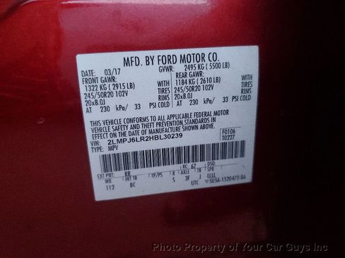 Used 2017 Lincoln MKX Reserve w/ Lincoln MKX Climate Package image 20