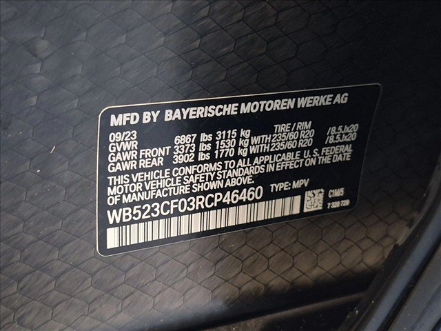 Certified 2024 BMW iX xDrive50 AWD/4WD image 26