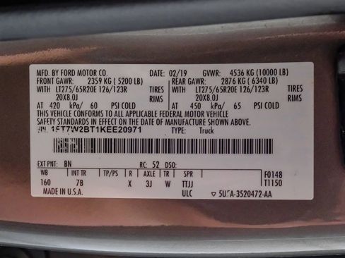 Used 2019 Ford F250 Platinum w/ Platinum Ultimate Package image 68